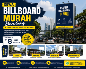 sewa billboard murah bandung di lokasi dago strategis