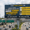 Harga sewa billboard per bulan murah